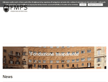 Tablet Screenshot of fmlogin.fondazionemps.it