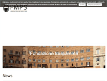 Tablet Screenshot of fondazionemps.it